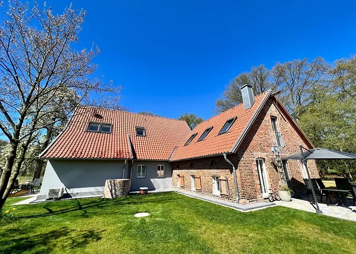 Zum Heuerling Ferienwohung Im Alten Stall Mit Sauna Lejlighed Versmold